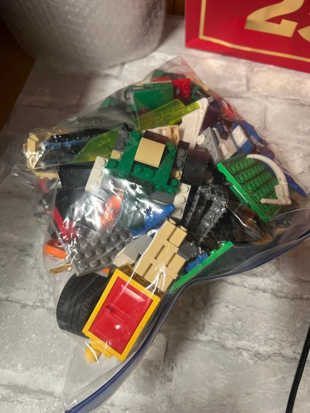 Gallon size bag of legos